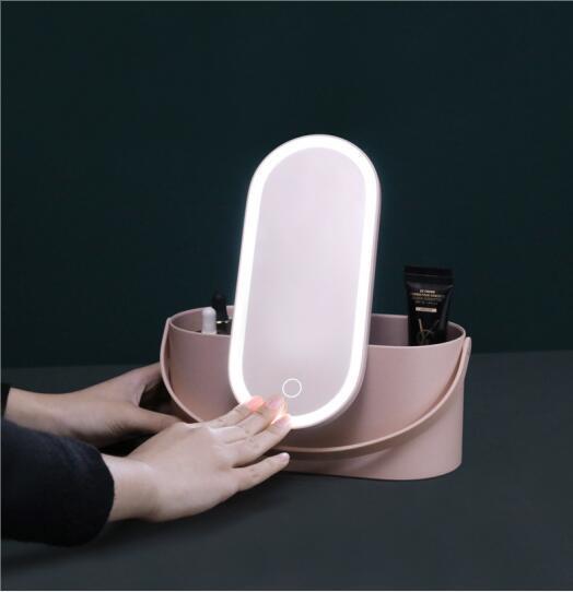 BeautyBox - Compact LED Mirror Makeup Case With