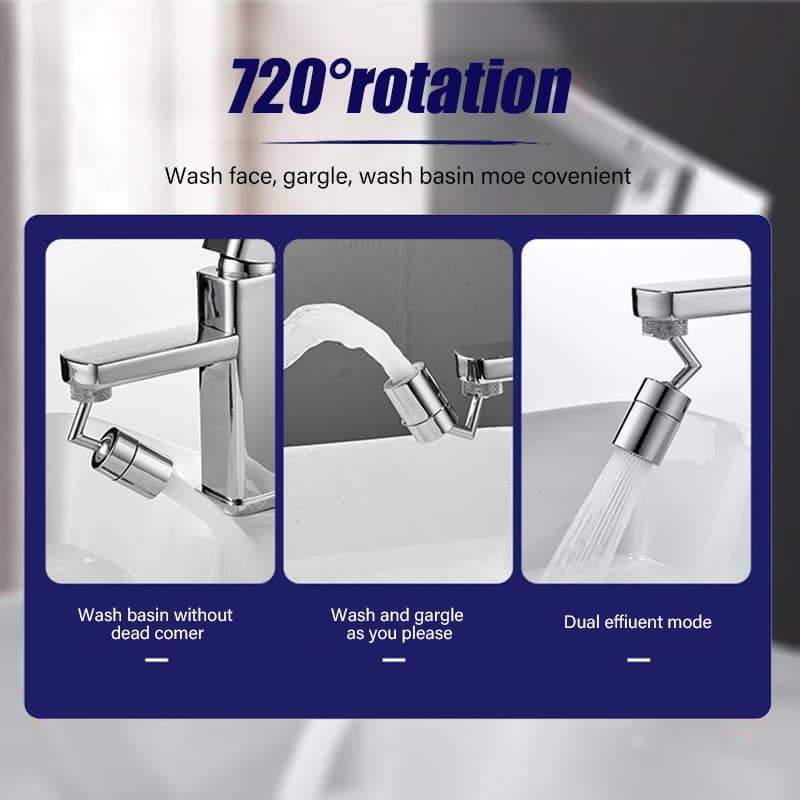 720Splash - Revolving Universal Filter Faucet for Non-Splash Water