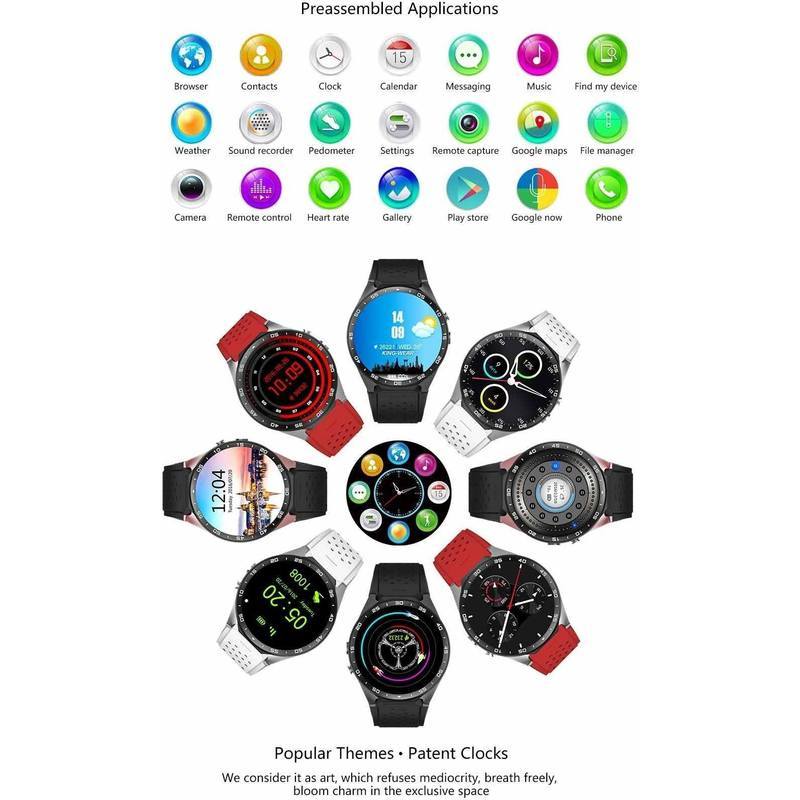 *** Exclusive Offer *** SX88 Smartwatch Phone Premium Android iOS